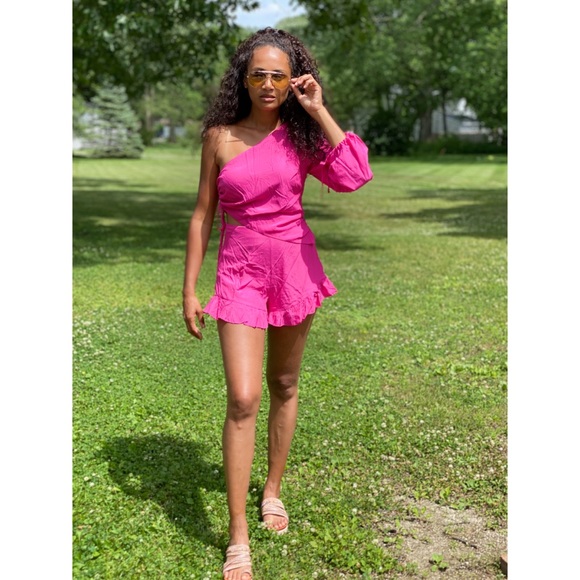 Pants - Beautiful pink romper